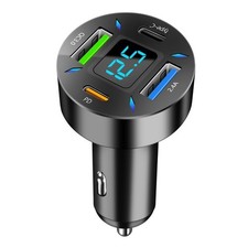 4 USB Port Super Fast Car Charger Adapter for...