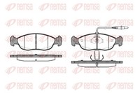 Bremsbelagsatz Scheibenbremse Remsa 0461.02 FüR CitroËN Peugeot 306 N3 7C N5 7A
