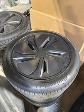 (4) OEM 2026 Tesla Model Y 19” Juniper Crossflow Wheels, Continental Tires, TPMS