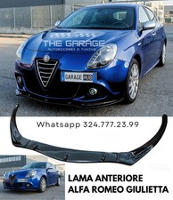 Lama Anteriore per Alfa Giulietta dal 2010  - Sotto Paraurti ABS - NERO LUCIDO