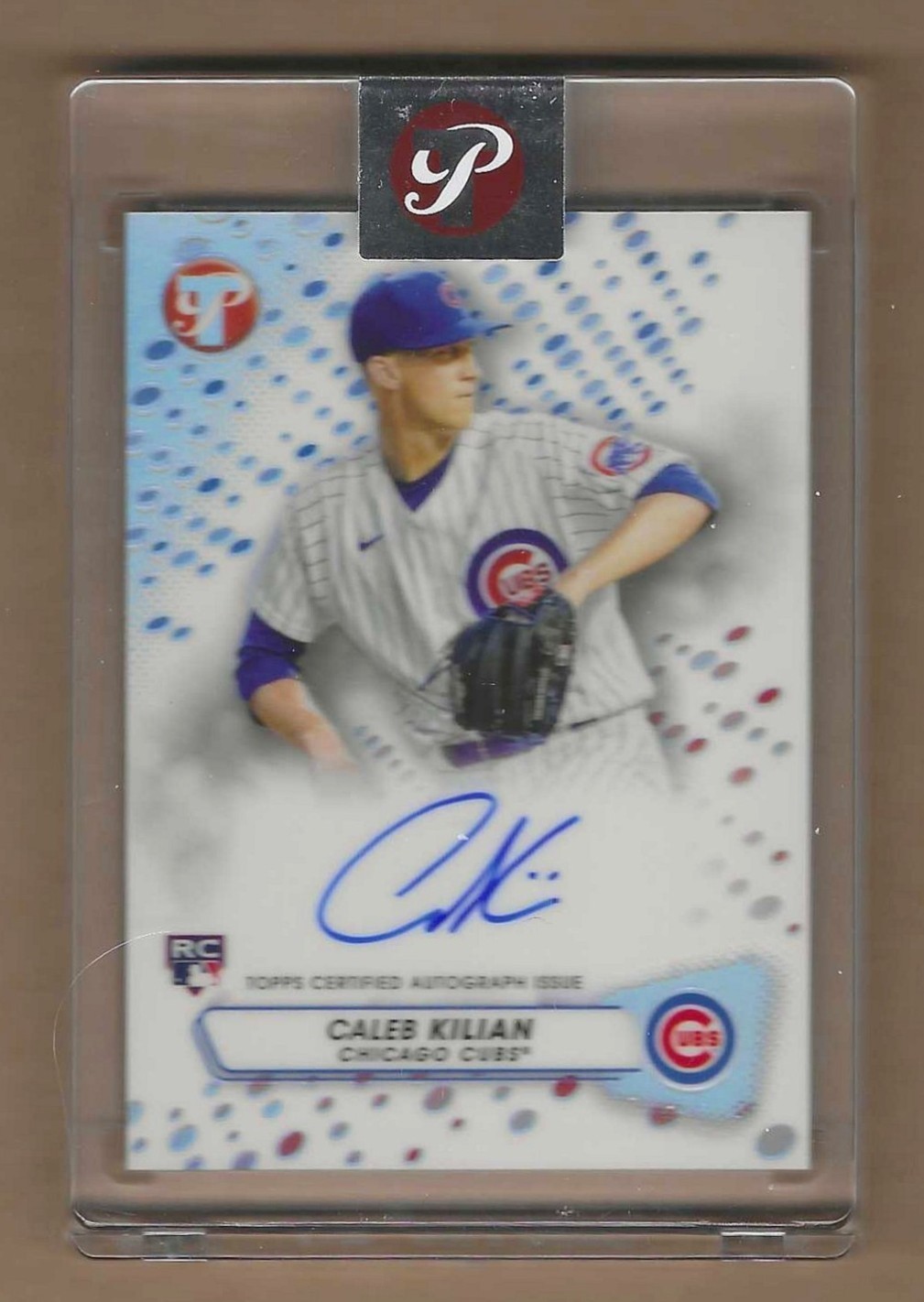 Caleb Kilian RC 2023 Topps Pristine Encased Autographs #PA-CK