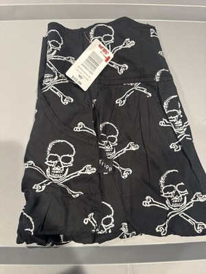 Vintage New With Tags Tripp NYC Skull Bubble Hem Skirt Size Medium