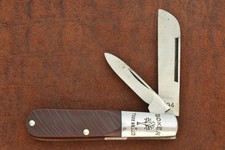 VINTAGE BOKER TREE BRAND SOLINGEN GERMANY SAWCUT DELIN BARLOW KNIFE (26719)