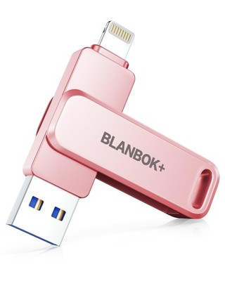 MFi Certified 256GB Flash Drive for iPhone Photo Stick, USB Memory Stick iPho...