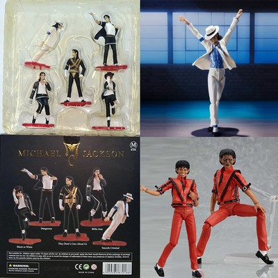 Michael Jackson Smooth Criminal Moonwalk Action Figure Collection Model Toys Fig