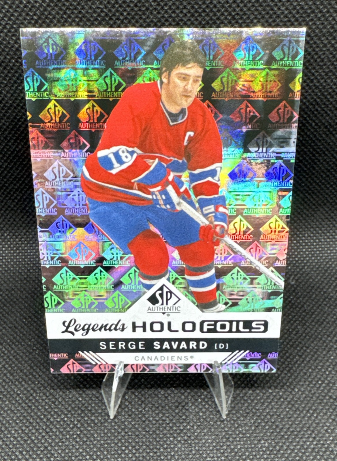 2024-25 Sp Authentic - Holofoil Legends Serge Savard #HFL-46