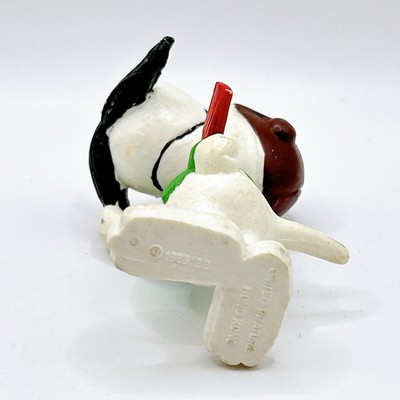 Snoopy Peanuts Flying Ace Aviator Figure World War I Pilot Vintage