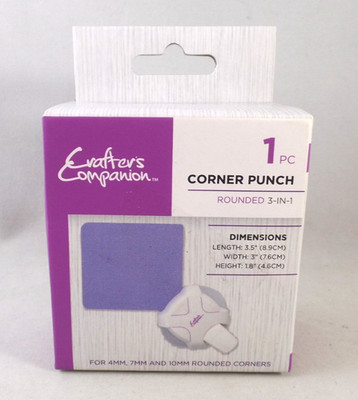 Crafters Companion - CORNER PUNCH - Rounded