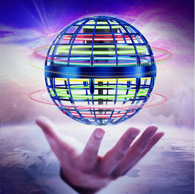 2025 Galaxy Ball Flying Orb Ball Toys LED Light Spinner Cosmic Ball