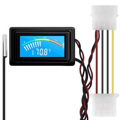 KETOTEK Digital Thermometer Temperature Meter Gauge Waterproof Sensor Probe Aqua