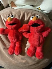 Tyco 1997 Sesame Street Elmo Loves You Talking 15 Inch Plush Stuffed Animal Toy