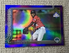 2025 Topps Pro Debut - Emiliano Teodo #PD-95 Purple Foil /299 (RC)