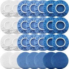 40 Pcs 9 To 10 Inches Buffer Pads Bulk Car Polisher Bonnets Orbital Buffer Bonne