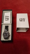 GFF- Herren Armbanduhr mit Stoppuhr und Datumsanzeige 