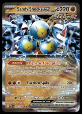 Sandy Shocks ex [Holo] #108 Prices | Pokemon Paradox Rift | Pokemon Cards