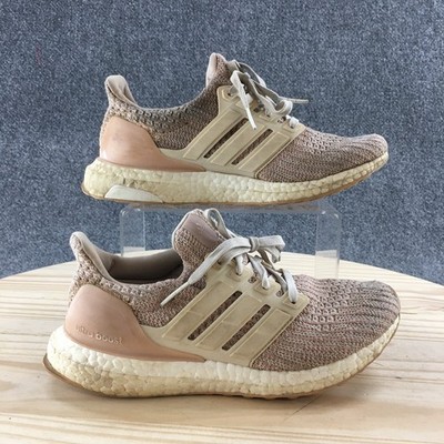 Adidas Shoes Womens 7 Ultraboost 4.0 Low Sneakers Pink Lace Up Athletic BB6492
