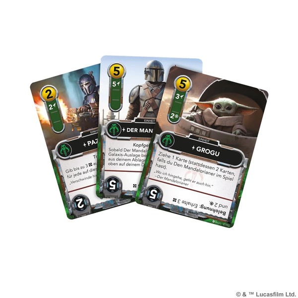 Asmodee, Star Wars: The Deckbuilding Game – Mandalorian,-image