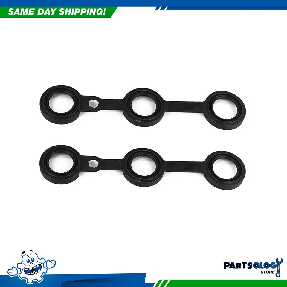 Conjunto de tampa de válvula DNJ VC853G com ilhós para 93-95 BMW 325i 2.5L L6 DOHC 24v - Imagem 3 de 3