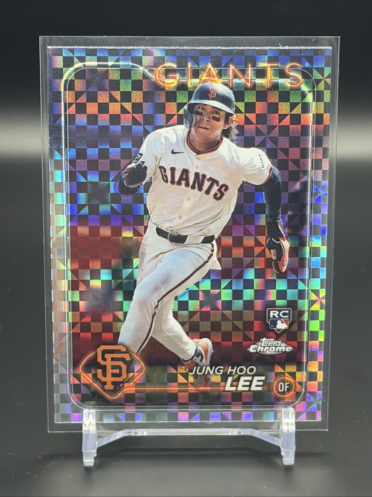 2024 Topps Chrome - Jung-Hoo Lee #201 X-Fractor (RC)