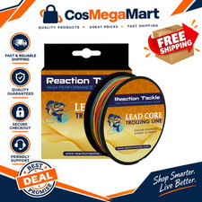 Color Changing Lead Core Trolling Line - Braided Metered Fishing Line for Walley