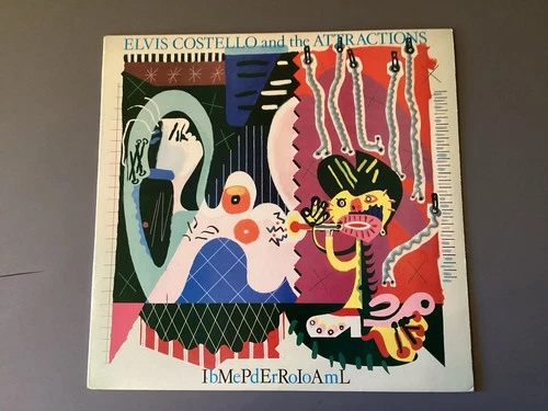 Elvis Costello Imperial Bedroom LP - Orig 1982 Terre Haute 1st U.S. Press - NM