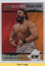 2022 Upper Deck Allure AEW Color Flow Red Orange Andrade El Idolo #R-22 READ z6b