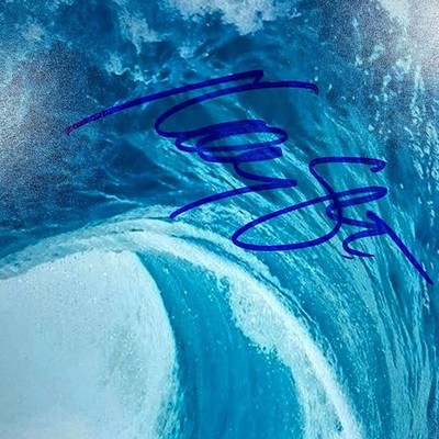 Kelly Slater signed 8x10 photo Surfing Champion autograph (B