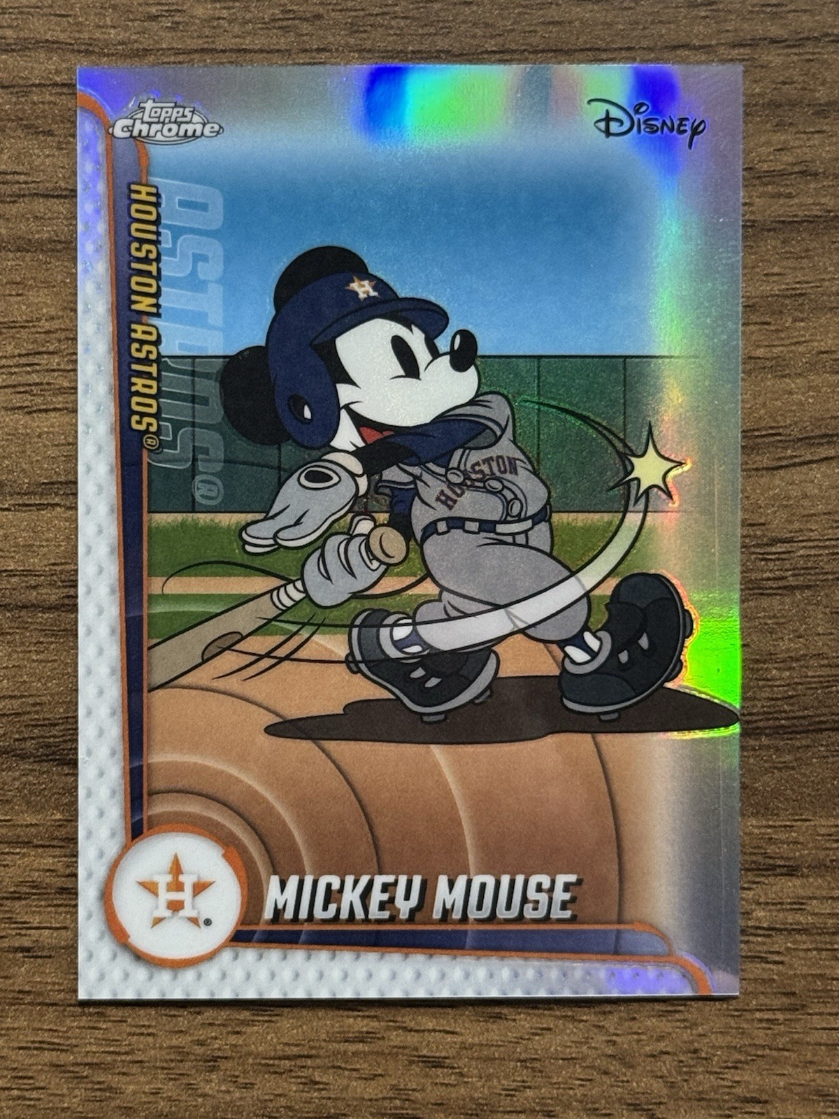 2025 Topps Chrome Update Mickey Mouse and Friends Away Jersey #MLBA-8 Astros
