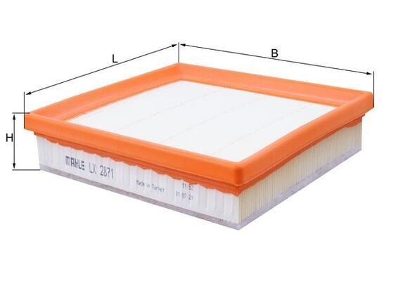 MAHLE LX2871 AIR FILTER