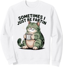 Sometimes I Just Be Fartin Frog Humor Unisex Crewneck Sweatshirt