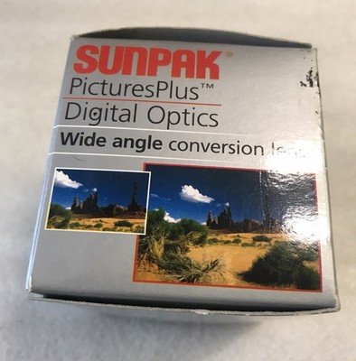 SUNPAK PicturesPlus Digital Optics 37mm 0.5x Wide-Angle Conversion Lens