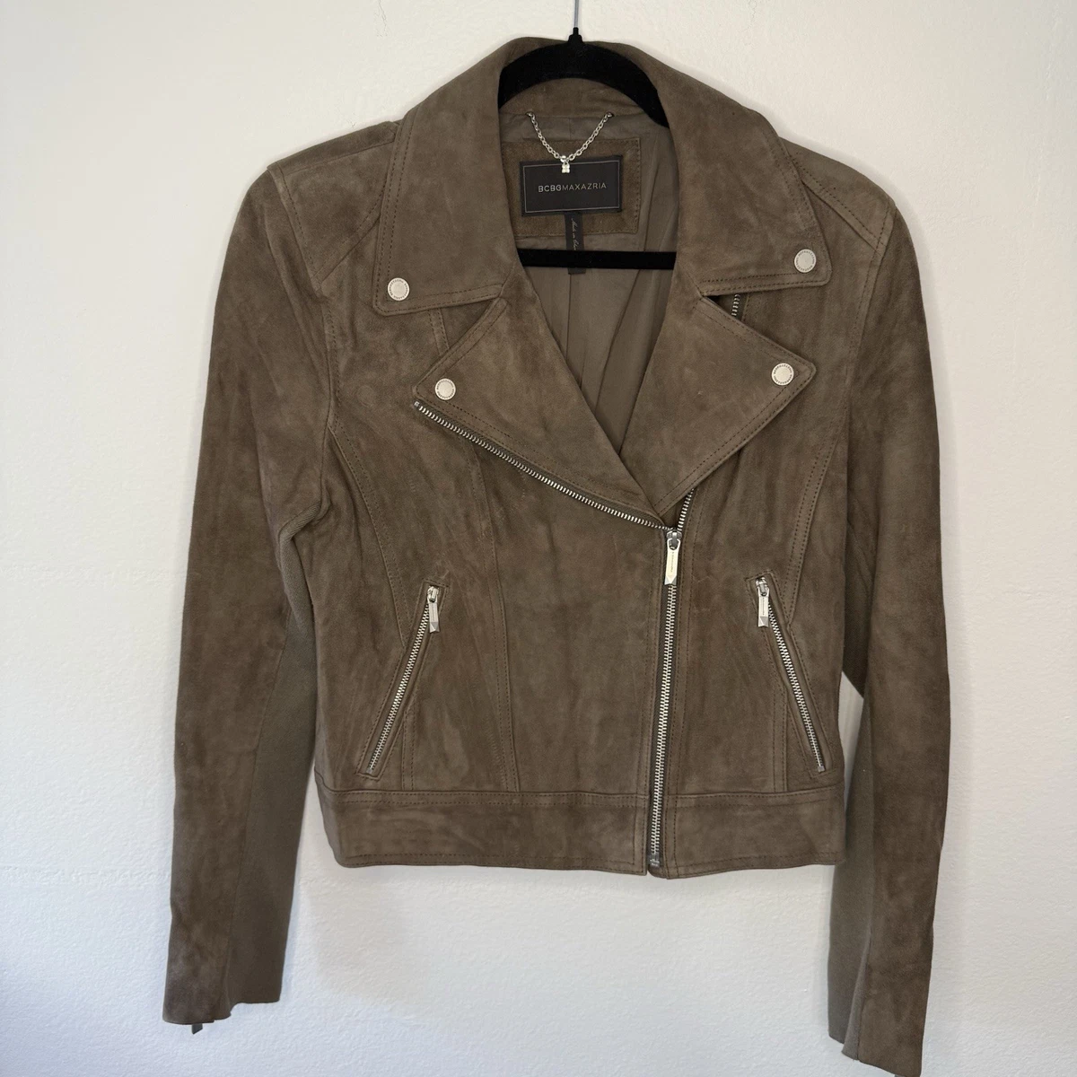 BCBGMAXAZRIA Leather Outer Shell Coats, Jackets & Vests for Women