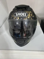 Shoei Motorcycle Helmet with sena sound comms 
