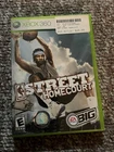 XBOX 360, NBA STREET HOMECOURT VIDEO GAME, W/ORIGINAL CASE, ARTWORK, MANUAL!