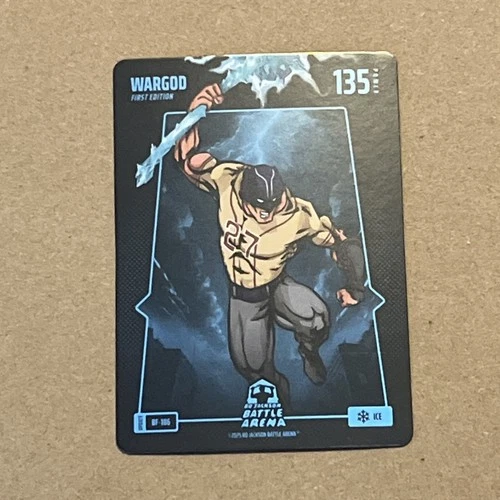 2025 Bo Jackson Battle Arena Alpha Update - Wargod #BF-186 Ice Battlefoil