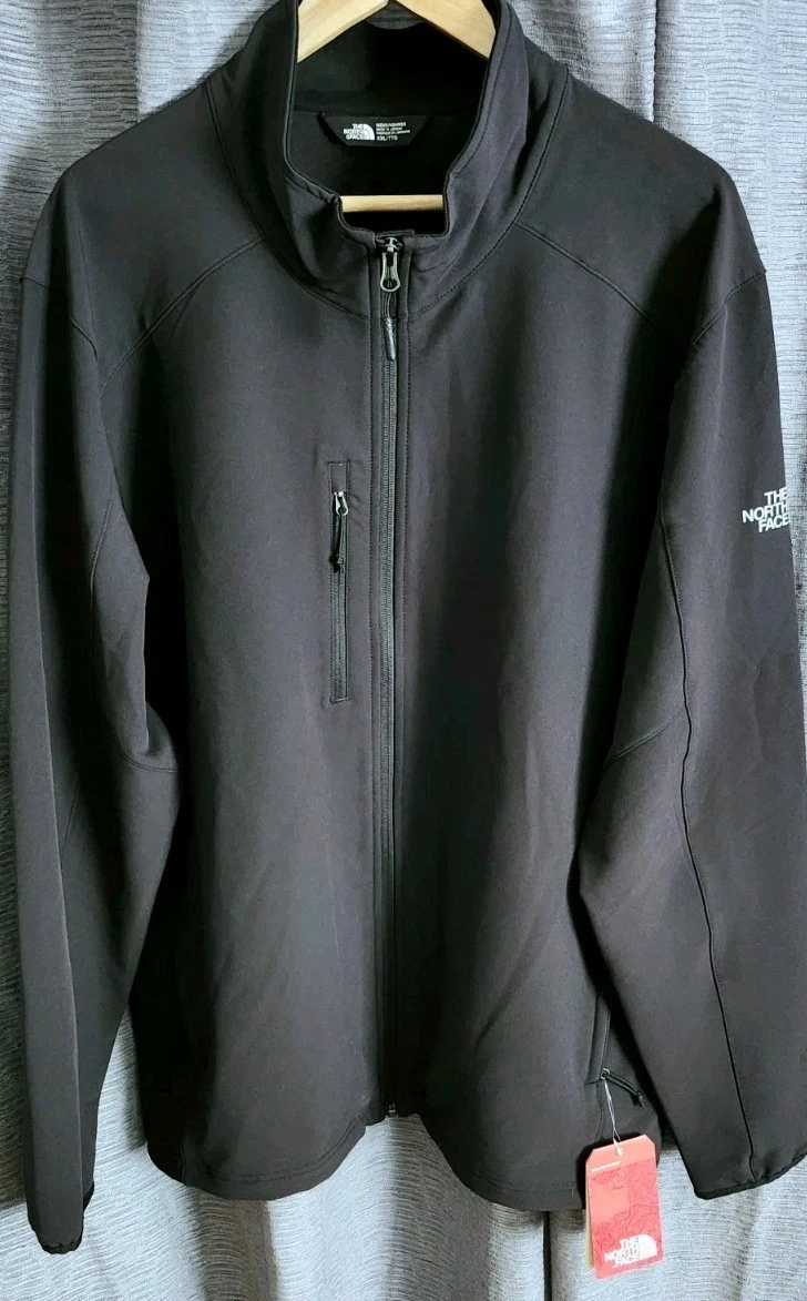 The North Face Apex Risor Softshell Black Jacket Mens XXL NEW