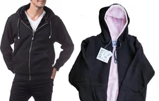 Pro Club Women's Heavyweight Fleece Pile Full Zip Hoodie Jackets Fur Lined