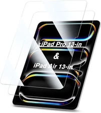 [2 Pack] Screen Protector for iPad Pro 13-inch (M4) 2024 9H Tempered Glass Film