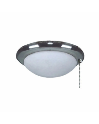 Epiphany Energy Efficient Fluorescent 11'' Ceiling Fan Light Kit- Brushed Nickel