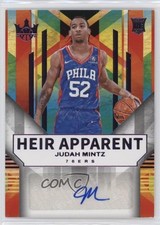 2024 Panini Court Kings Heir Apparent Violet 18/49 Judah Mintz #HA-JUD Auto 1p3t