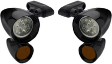 Headwinds Vampire Side-Mount Led Spotlights with Turn Signal - FLT900VD0015ZAP