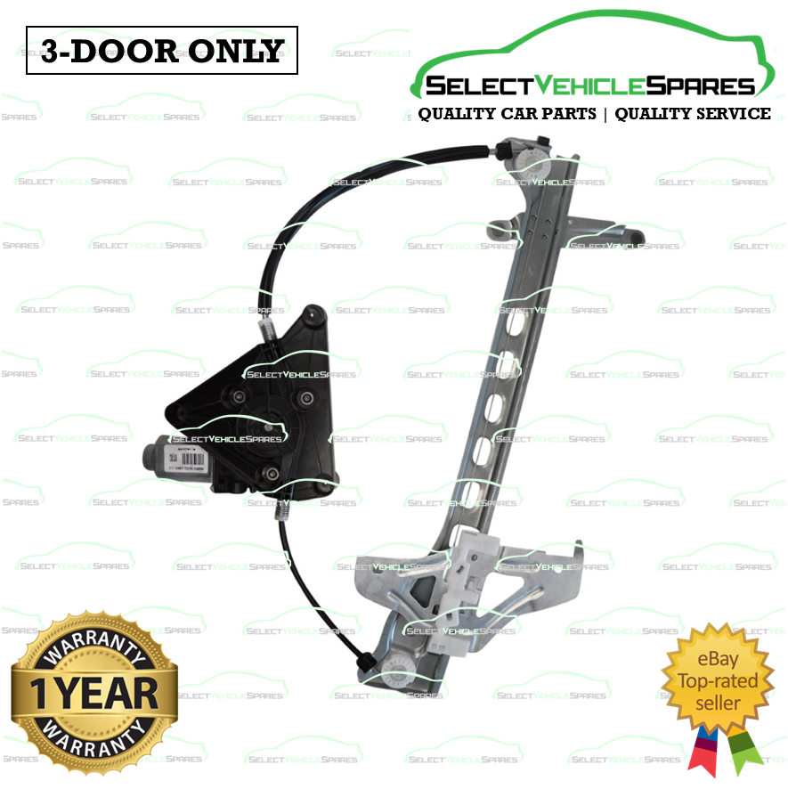 NEW OE PEUGEOT 108 (3-DR) FRONT PASSENGER SIDE WINDOW REGULATOR & MOTOR 2015-21 - Image 8