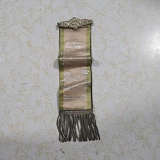 Vintage Rebekah Lodge IOOF Odd Fellows Memoriam Double Sided Ribbon BETHANY, MO