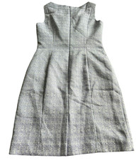 Tahari Womens A-Line Dress Light Purple Size 6 Back Zip Sleeveless Pleated