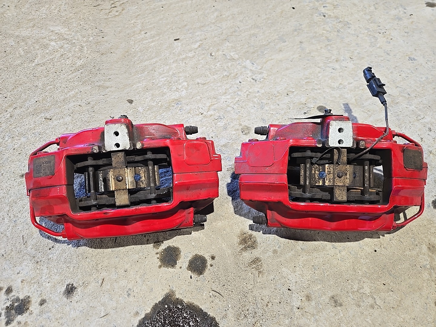 Maserati M156 Ghibli M157 Quattroporte Rear Left&Right Brake Caliper Set of 2 OE