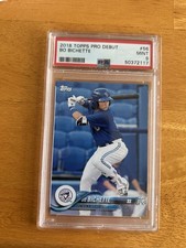 2018 Topps Pro Debut Bo Bichette #56 PSA 9 Rookie Dunedin Blue Jays Base