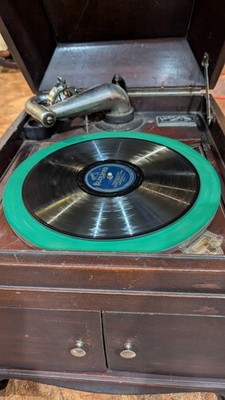 Antique Victrola Victor Talking Machine VV-IX Phonograph Record Player - Works