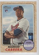 2017 Topps Heritage High Number Mauricio Cabrera #556 z7h