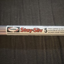 Harris Stay-Silv 5 Phos Copper Silver Brazing Alloy 28 Sticks