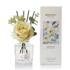 Reed Diffuser Set -8.4 fl oz Scent Diffuser with 6 Reed Sticks, Home Fragranc...